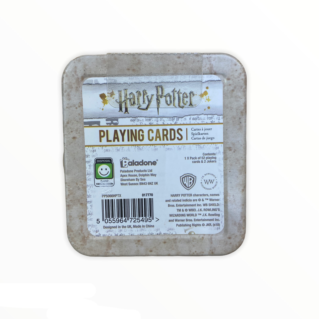 Marauders Map Playing Cards