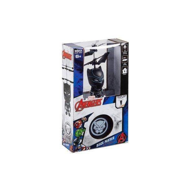 Marvel Black Panther Flying Figure IR UFO Big Head Helicopter