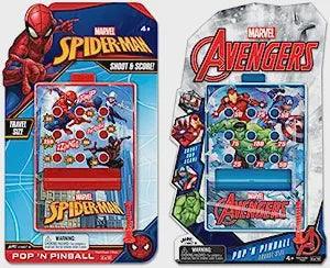 Marvel Pinball Assorted 1 pc Random