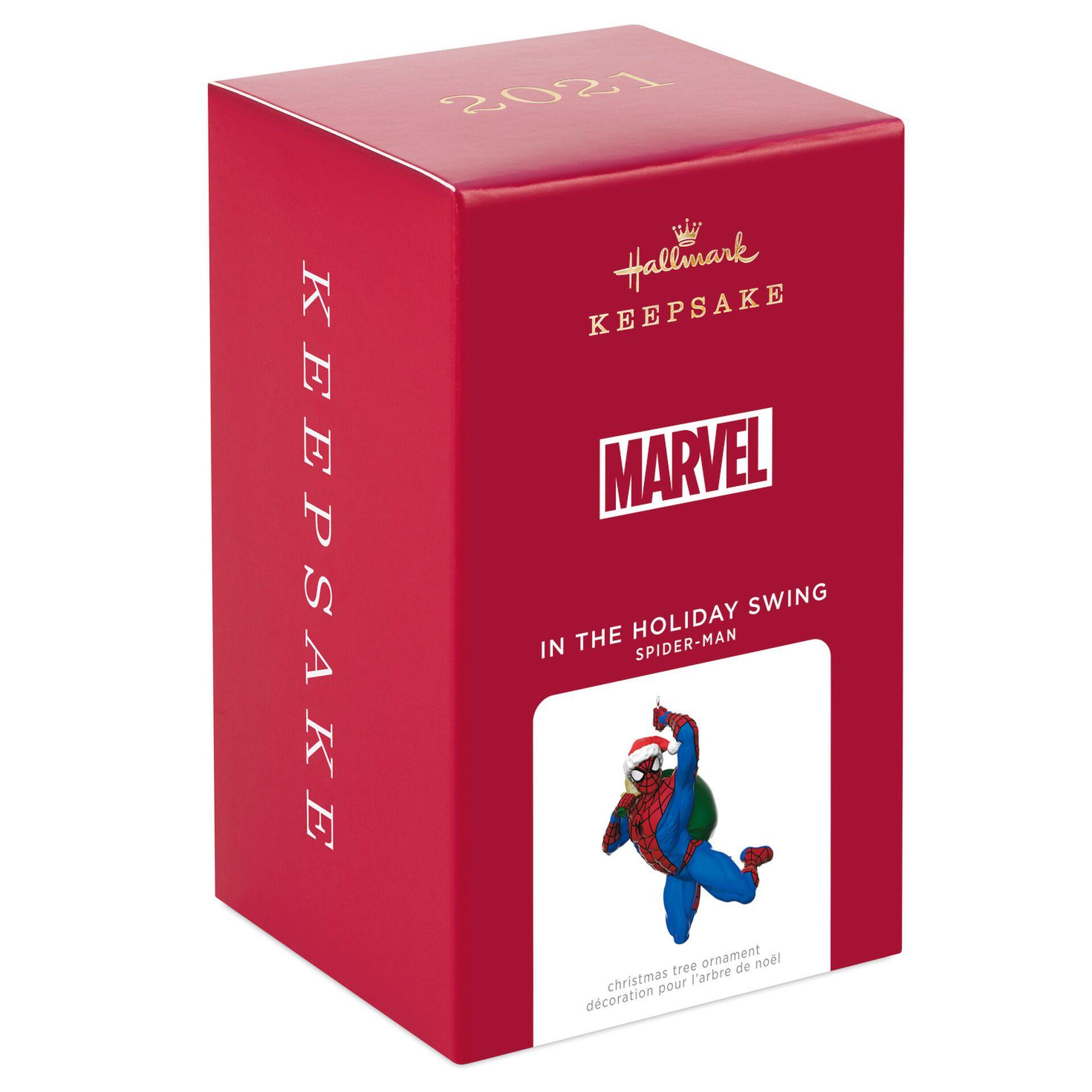 Marvel Spider-Man In the Holiday Swing Ornament