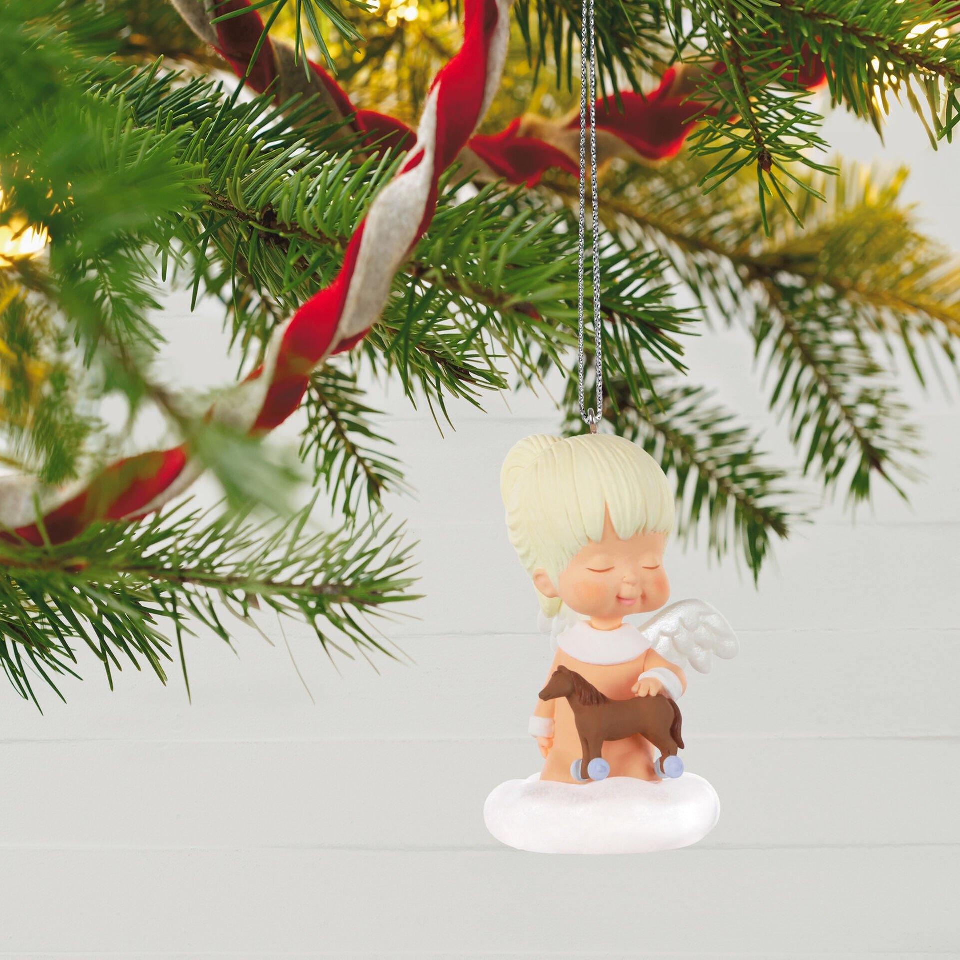 Mary's Angels Acacia Ornament