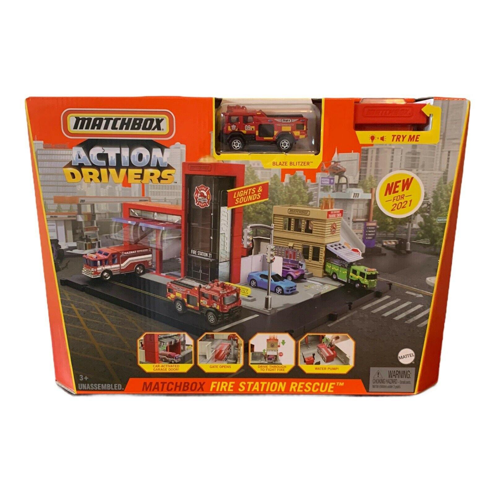 Matchbox Action Drivers Fire Station