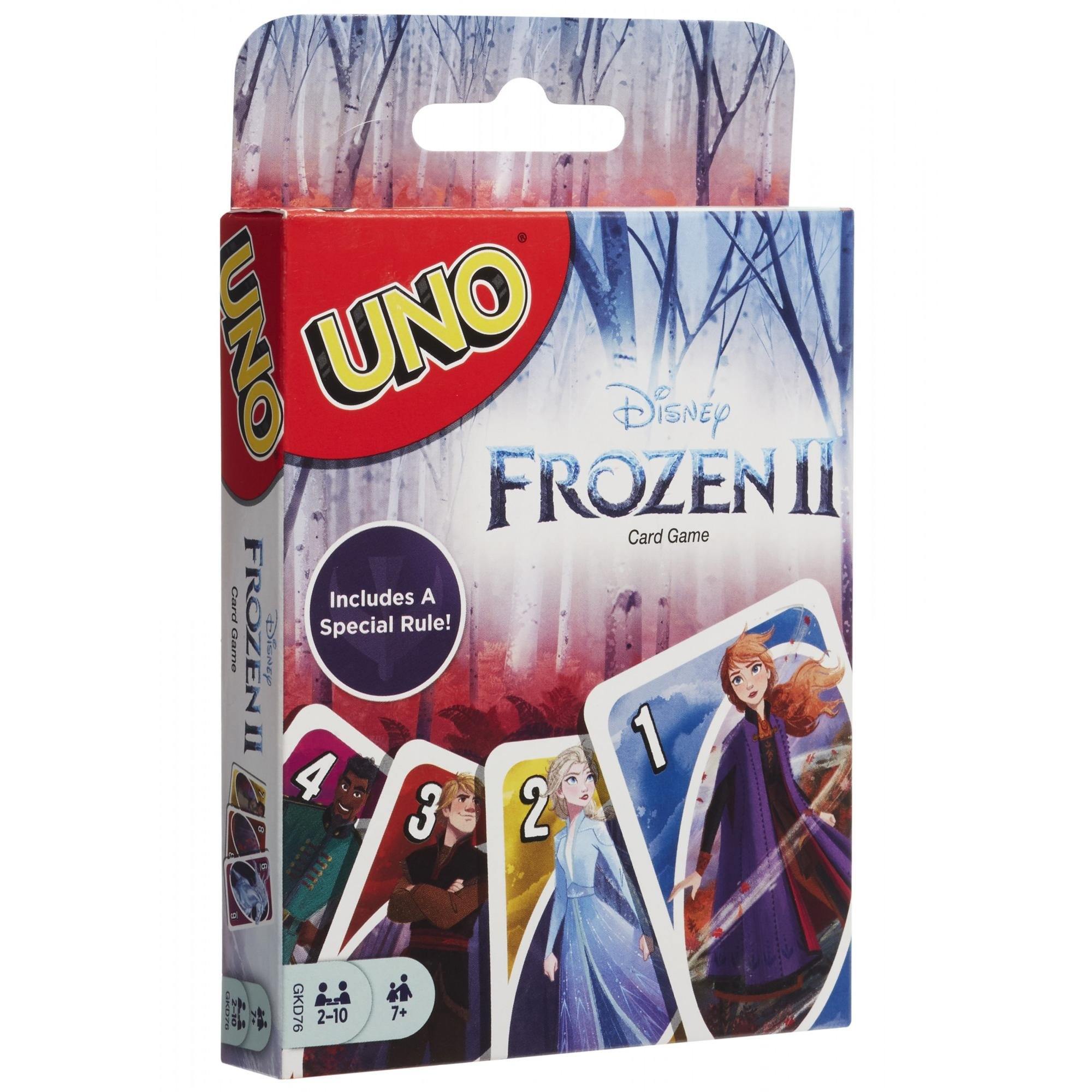 Mattel Disney Frozen 2 Themed UNO Card Game