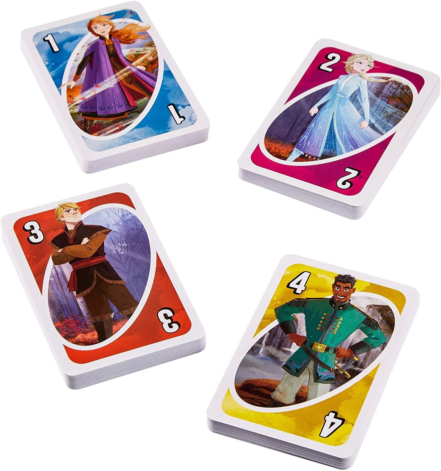 Mattel Disney Frozen 2 Themed UNO Card Game