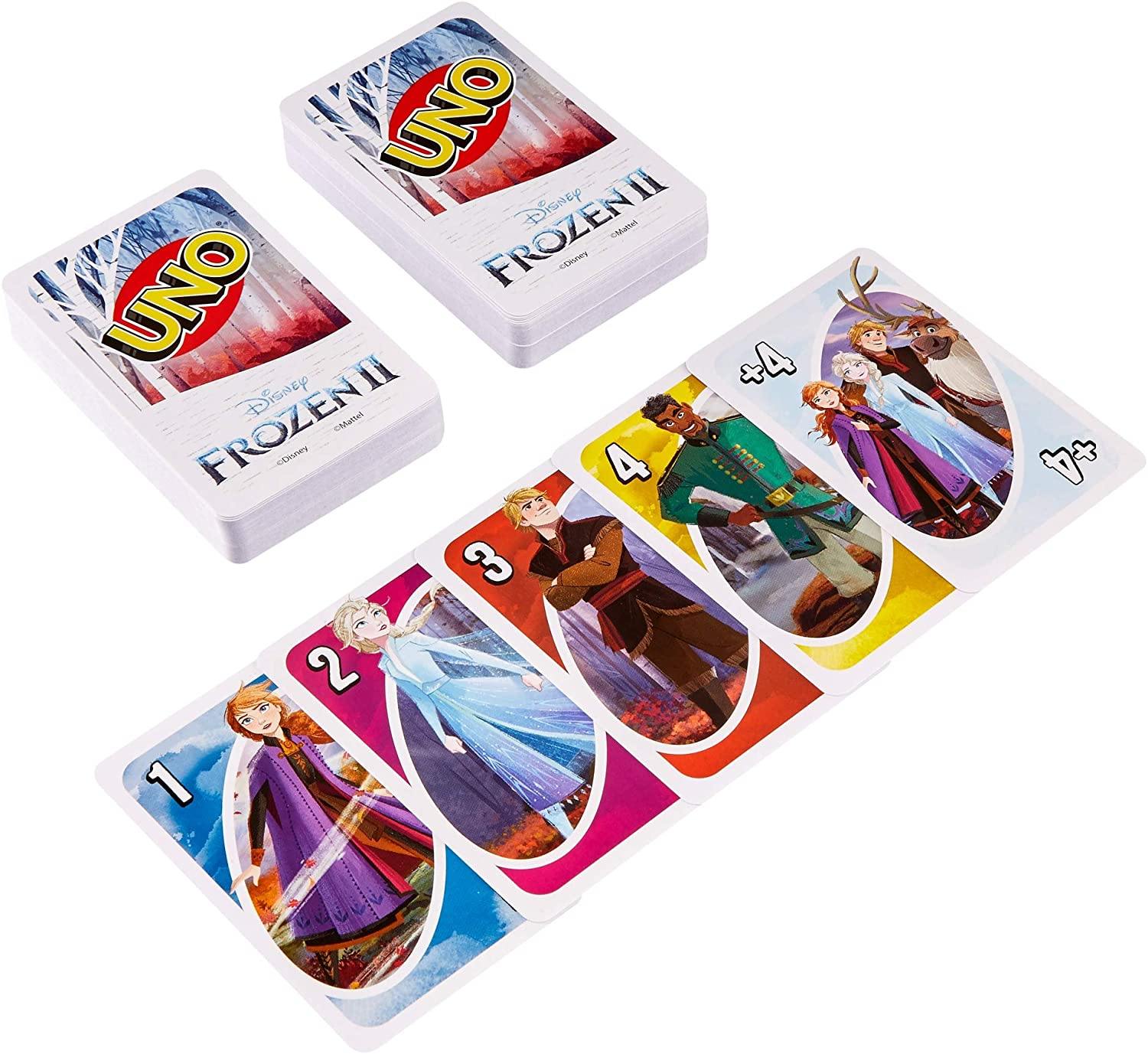 Mattel Disney Frozen 2 Themed UNO Card Game