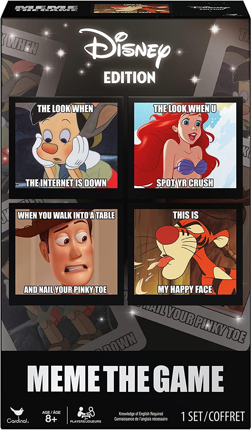 Meme the Game, Disney Version, for Families and Kids Ages 8 & Up