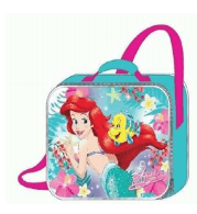 MERMAID 3-D LUNCH KIT  W/LONG STRAPS