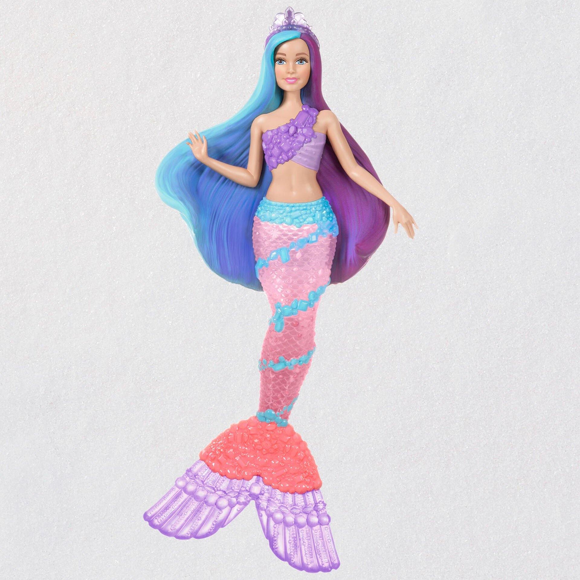 Mermaid Barbie™ Ornament With Light