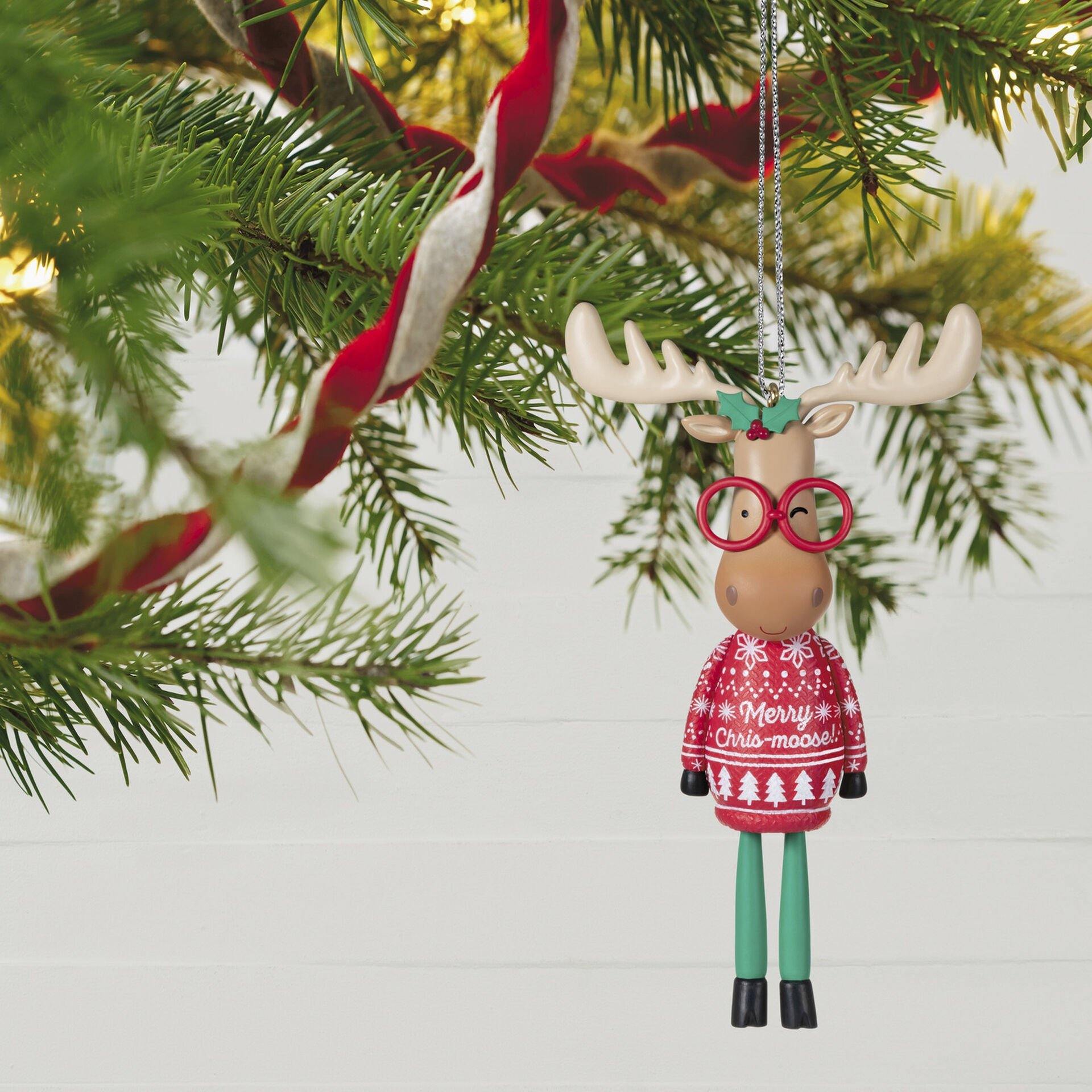 Merry Chris-moose Ornament
