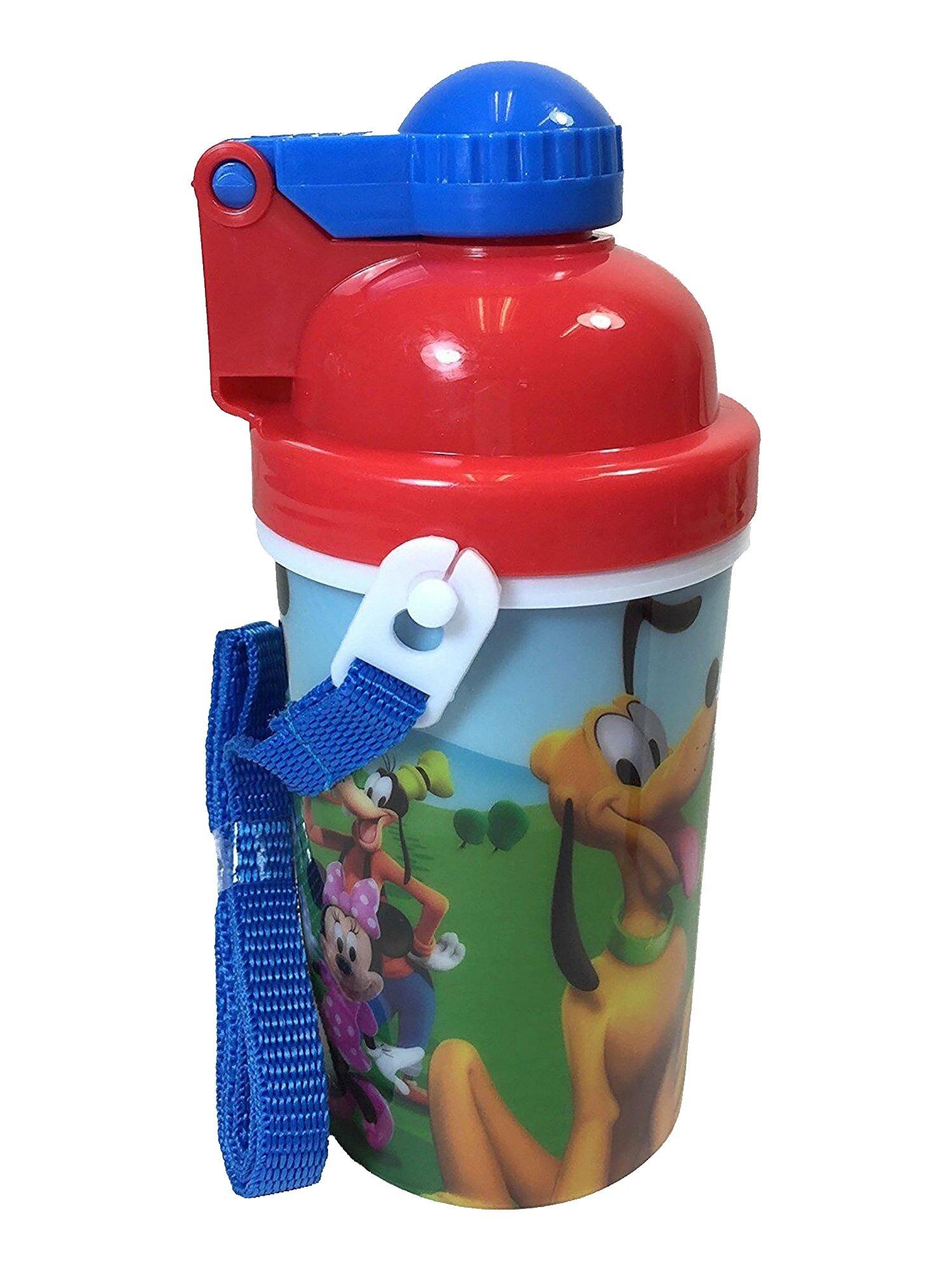 Mickey 12 oz Canteen with popup lid and strap