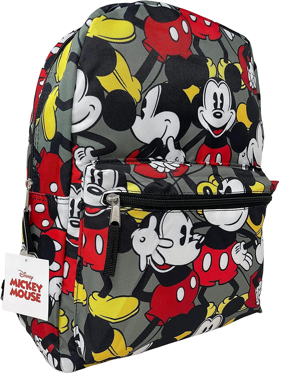 Mickey Mouse 16 Inch All Over Print Backpack