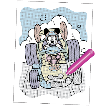 MICKEY MOUSE BOOK ASST MAGIC PEN