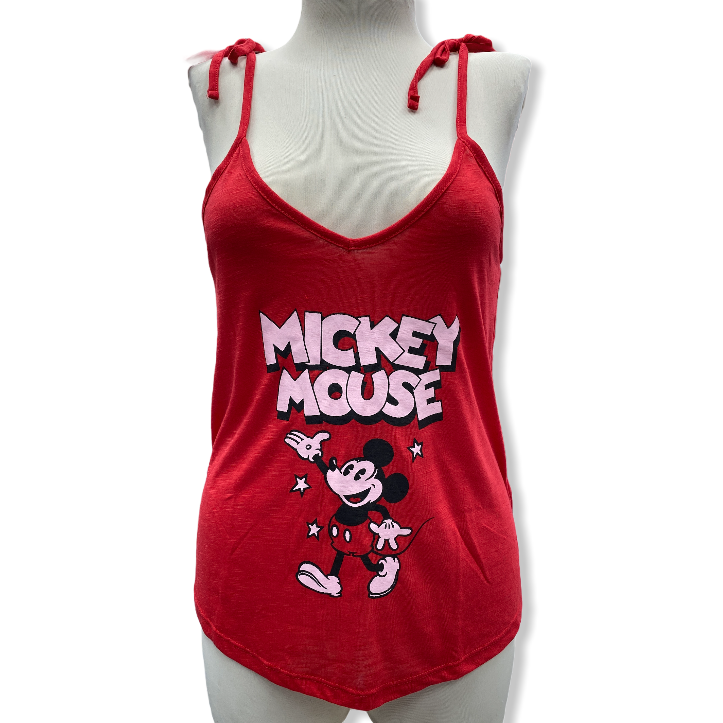Mickey Mouse Junior's Tank Top Spaghetti Strap
