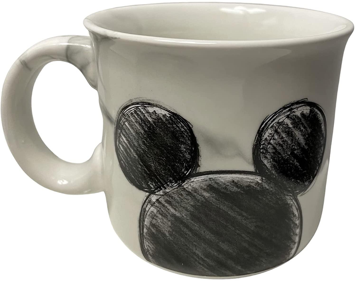 Mickey Mouse "OH HELLO" Black & White  Style Mug