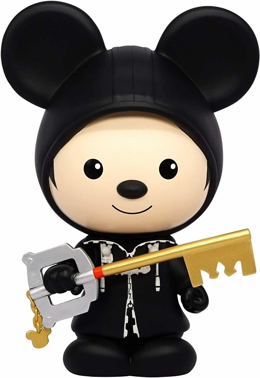Mickey PVC Molded Plastic Coin Bust Bank Disney Kingdom Hearts 3D Figural Bank