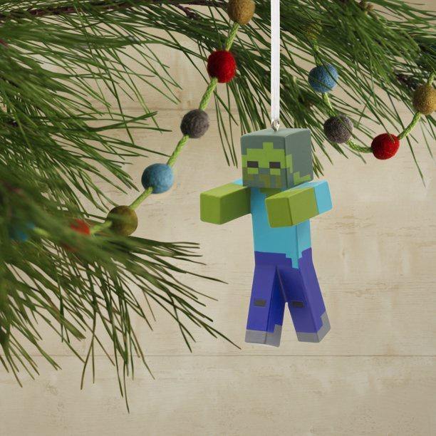 Minecraft Zombie  Ornament