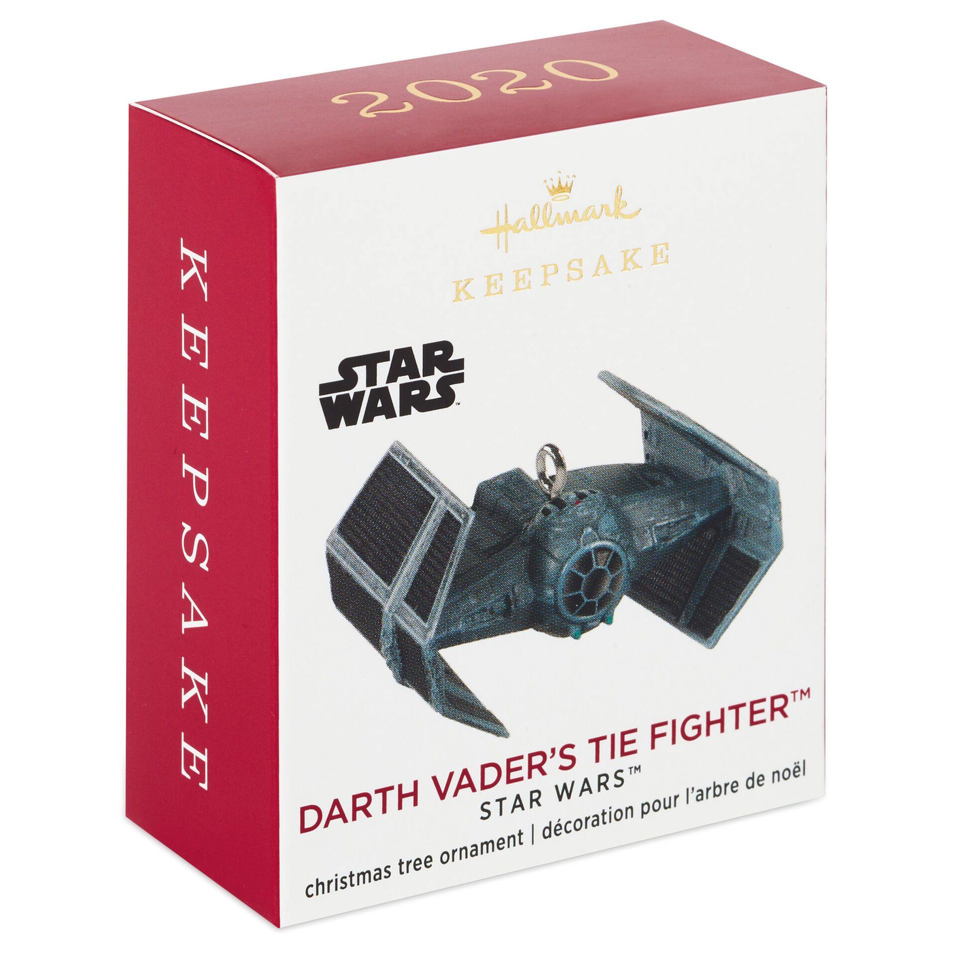 Mini Star Wars™ Darth Vader'S Tie Fighter™ Ornament, 0.7"