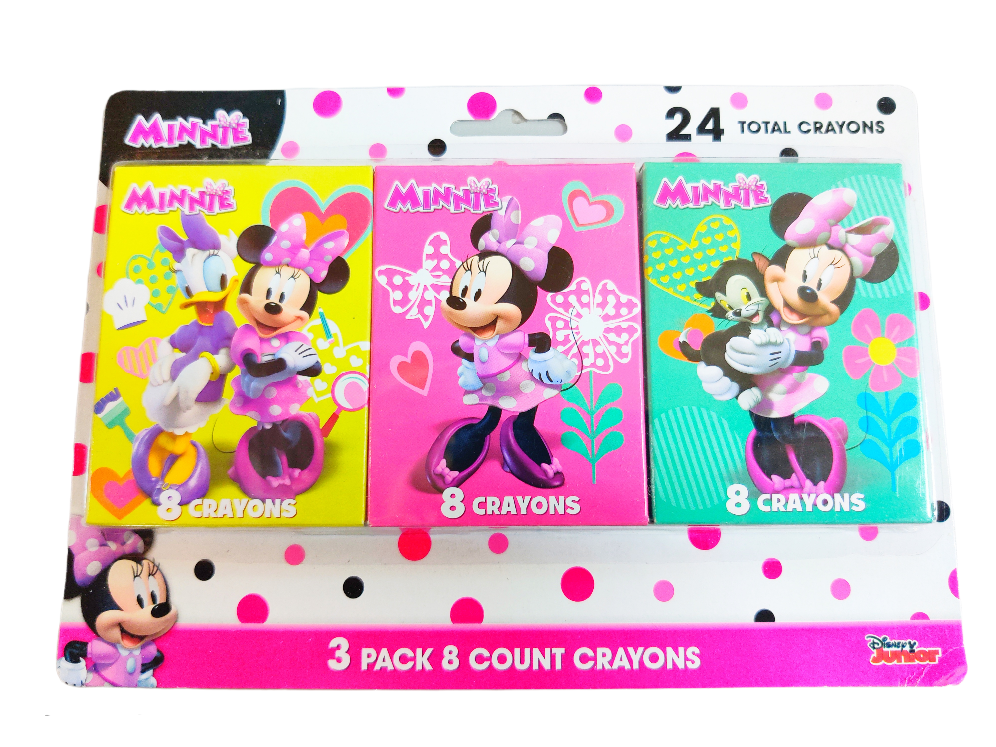 MINN 3PK 8 COUNT CRAYONS