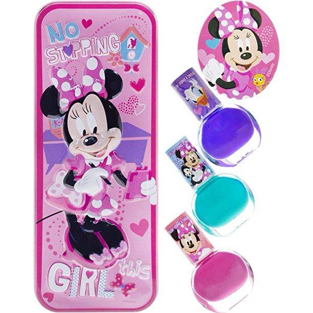 Minnie 3 Pk Polish and Nail File with Tin Case