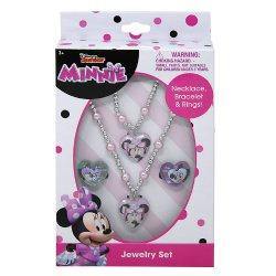 Minnie Mouse Jewelry Set
