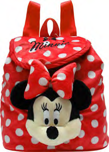 Minnie Red Polkadot  Plush Back Pack
