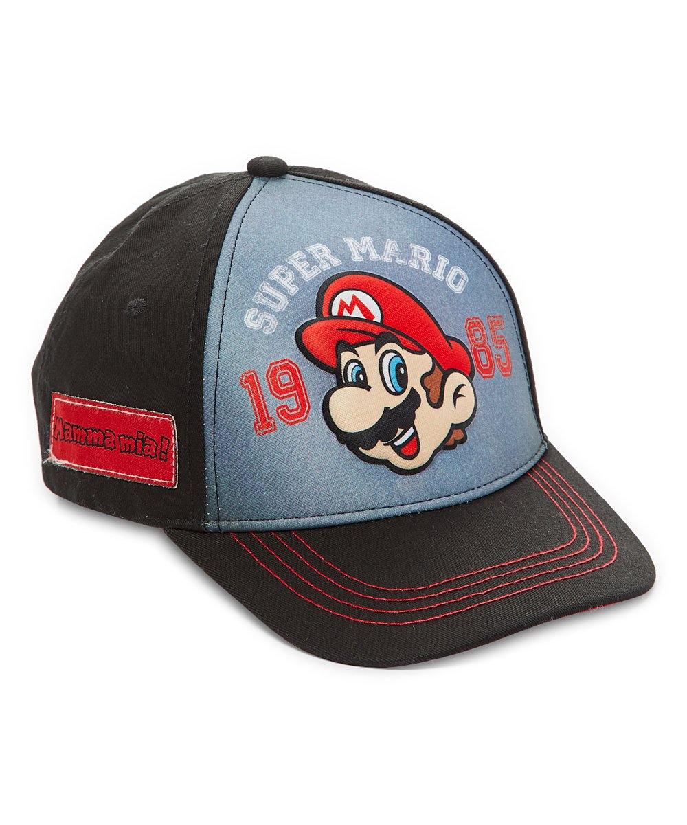 Nintendo Super Mario Hat 1985 Youth Baseball Cap