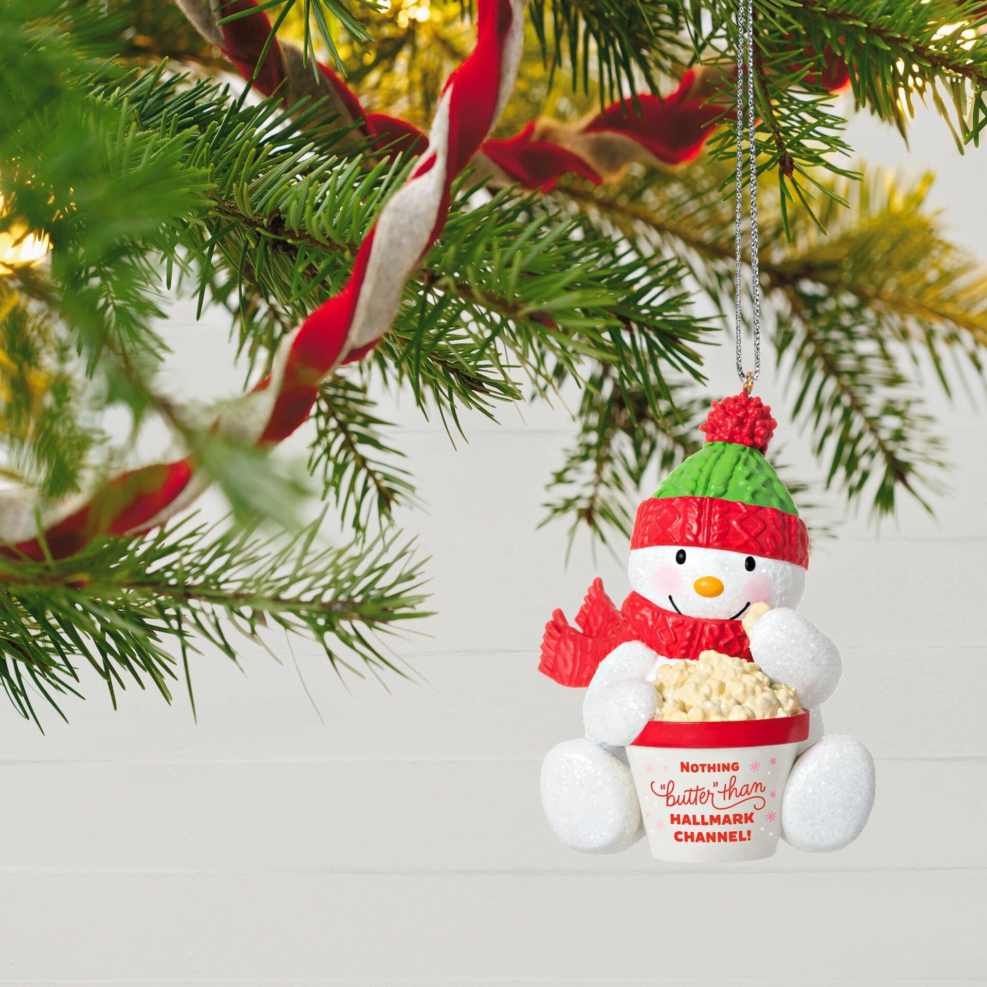 Nothing "Butter" Than Hallmark Channel Snowman Ornament