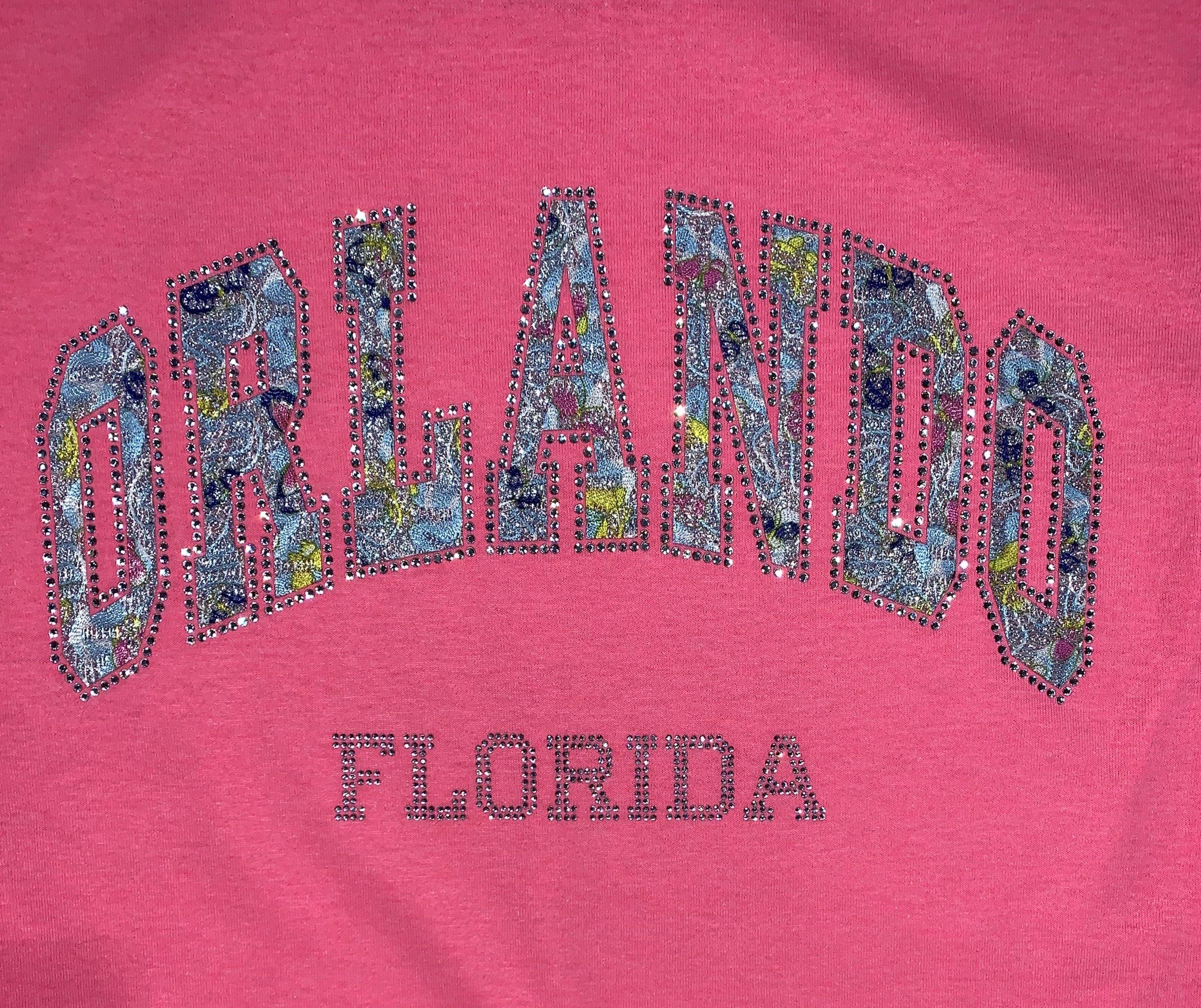 Orlando Floral Stamping Light Pink