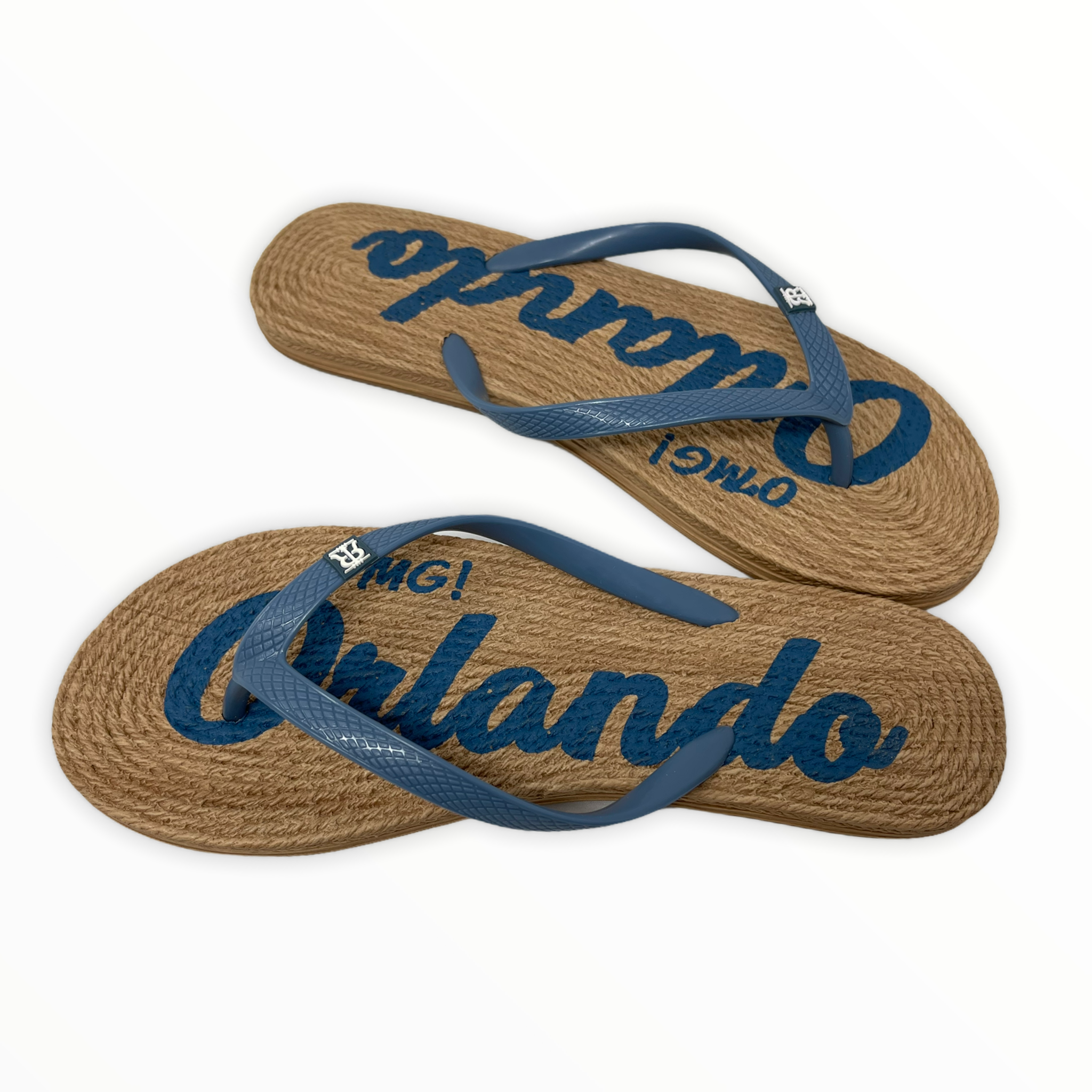 Orlando Omg Women's  Flipflop -Blue