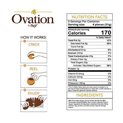 Ovation Milk Chocolate Orange Break a Part