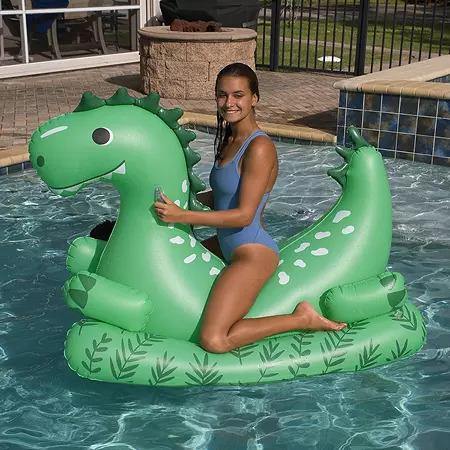 Oversized Dino Inflatable Ride-On Float