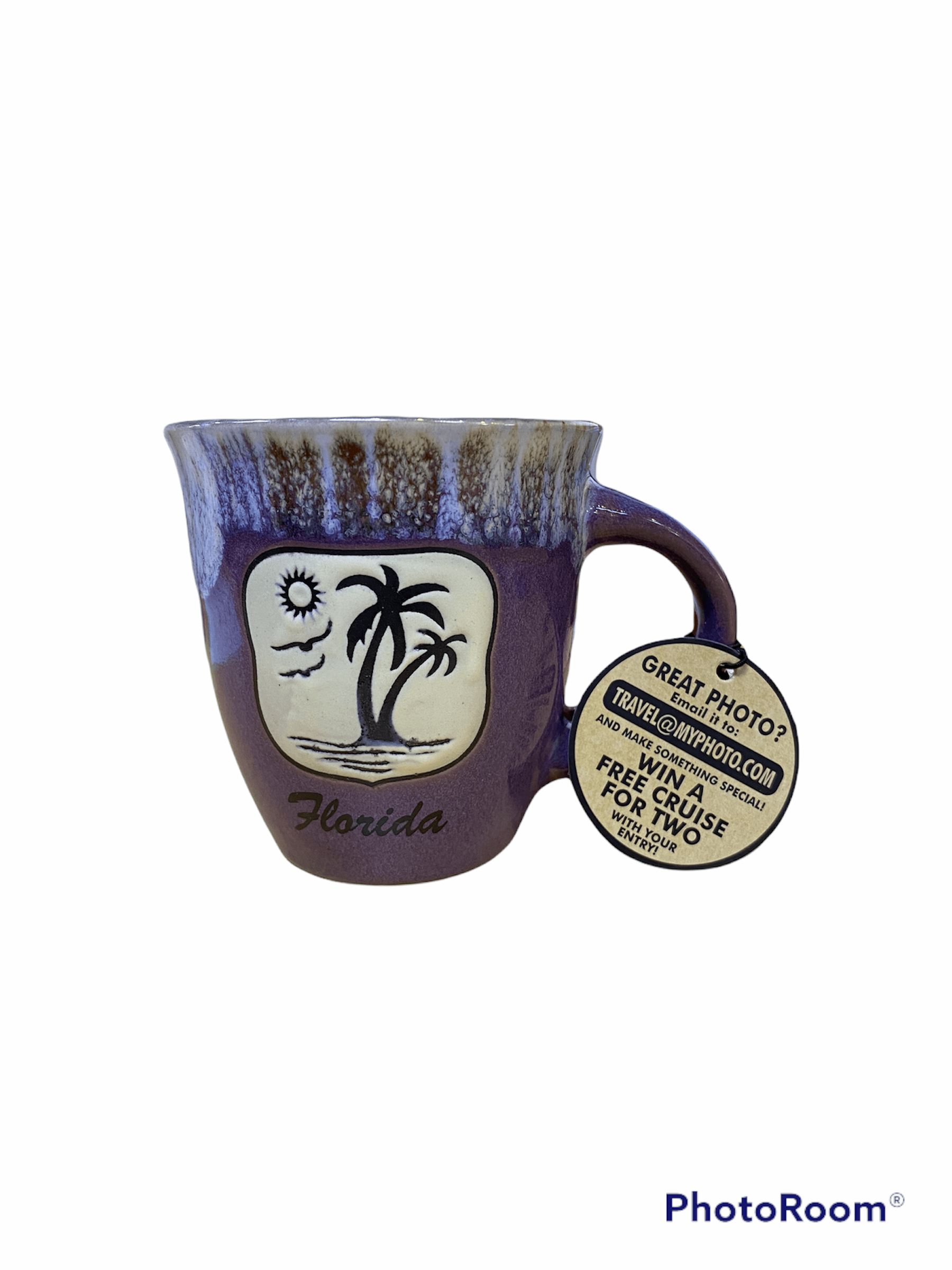 Palm Tree Espresso Shot Cup With Spoon