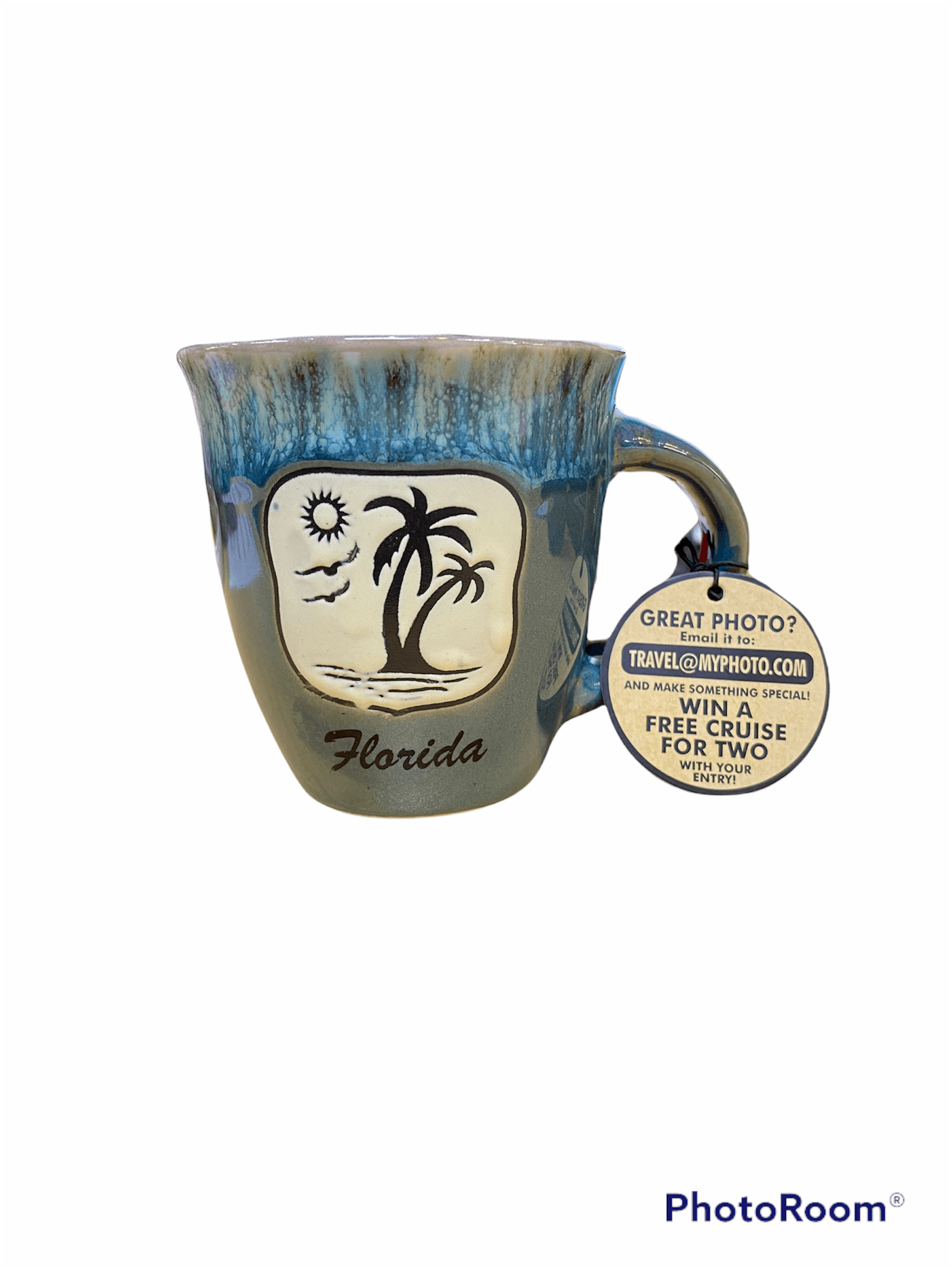 Palm Tree Espresso Shot Cup With Spoon