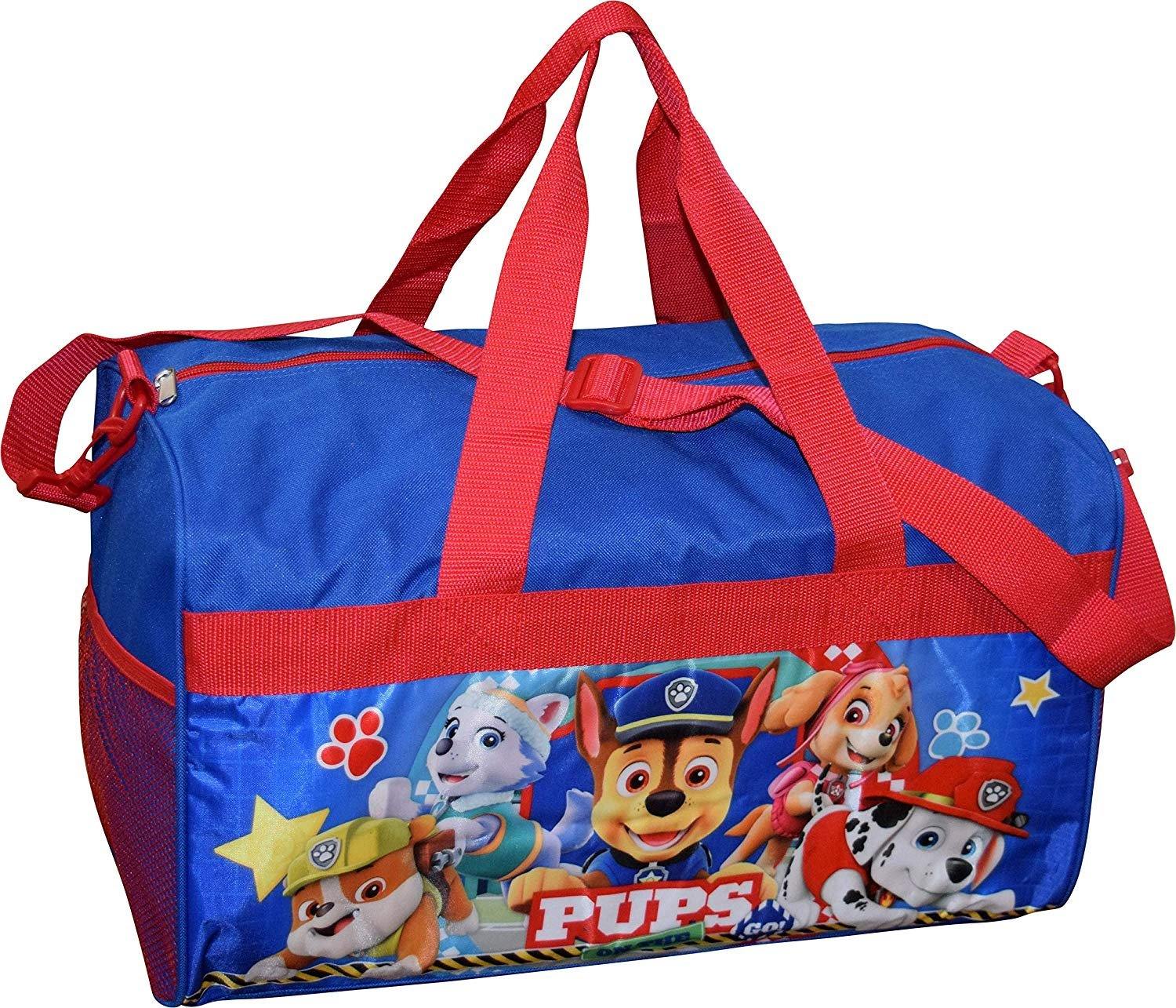 Paw Patrol  Polyester Duffel Bag with printed PVC