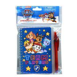 PAW PATROL SPIRAL NOTEBOOK WITH RED PEN