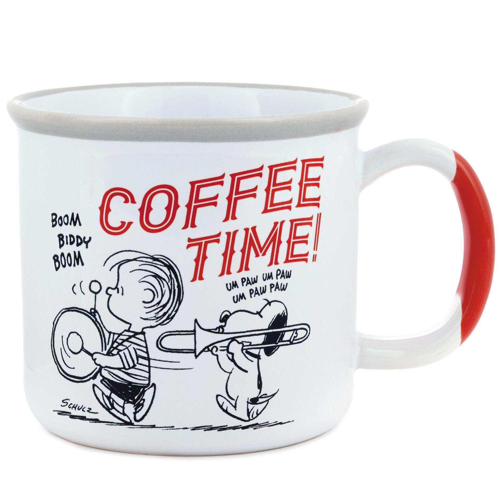 Peanuts® Coffee Time Bottoms Up Mug, 13.5 Oz.