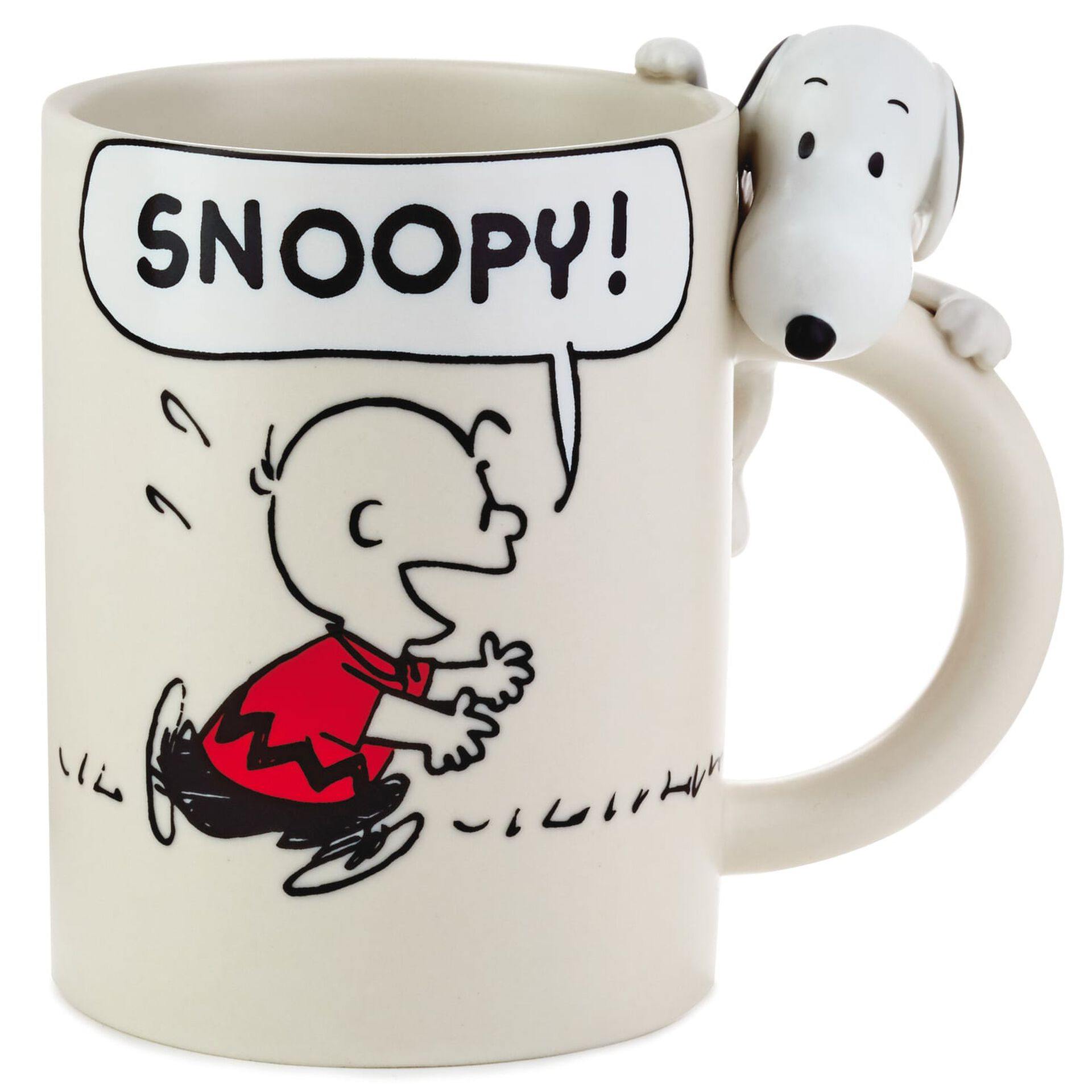 Peanuts® Dimensional Snoopy and Charlie Brown Mug, 16.5 oz.