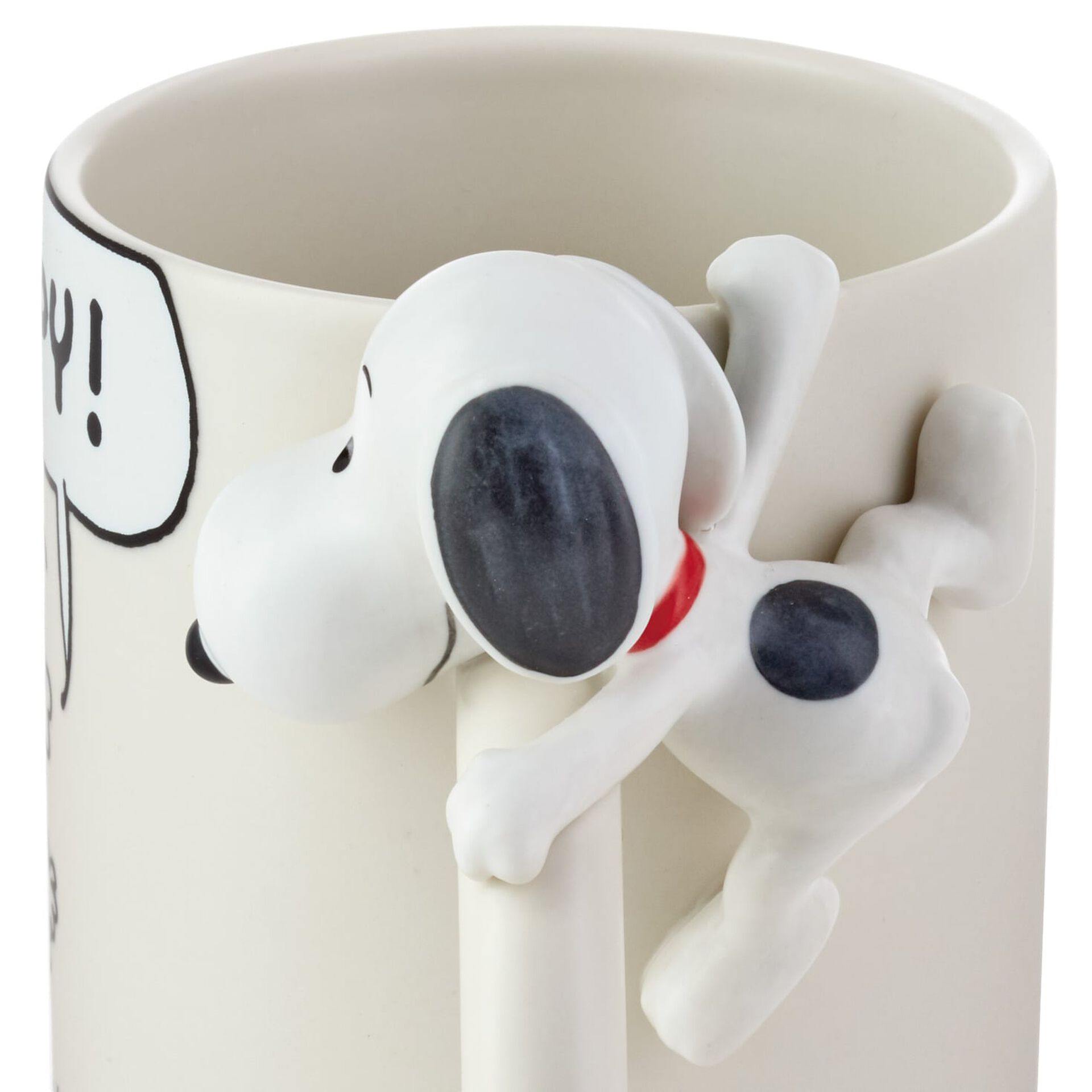 Peanuts® Dimensional Snoopy and Charlie Brown Mug, 16.5 oz.