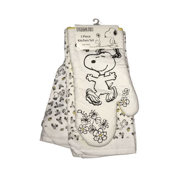 Peanuts Snoopy and Woodstock 3pc Kitchen Set