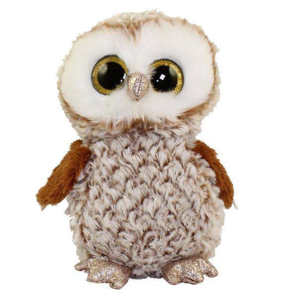 Percy Brown Tipped Barn Owl (Medium Size - 9 Inch)