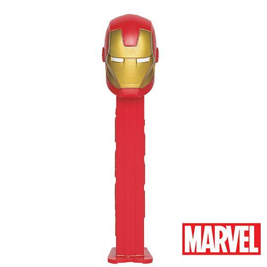 PEZ Marvel Candy Dispenser on Blister Card with 3 Packages of Candy