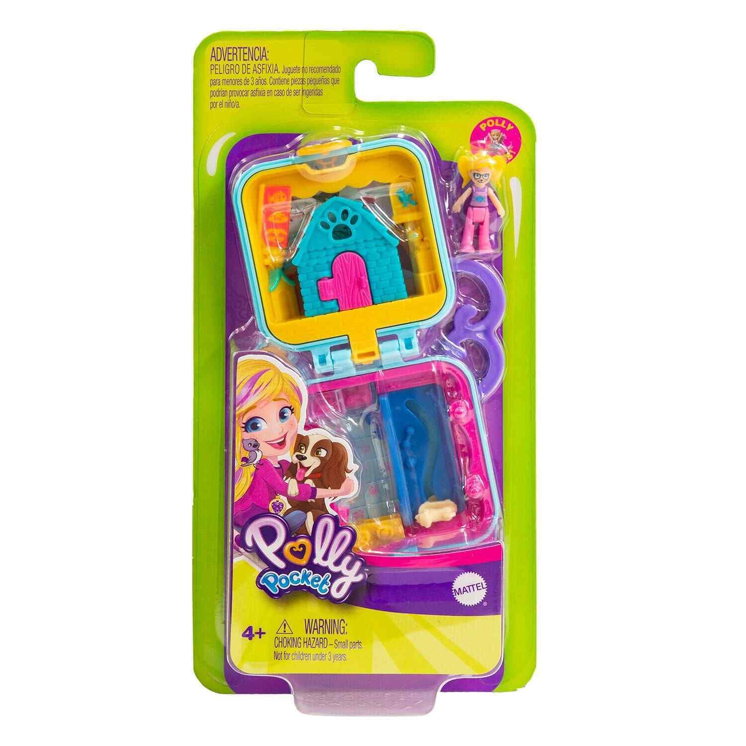 Polly Pocket Doghouse Tiny Pocket Places Mini Compact