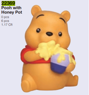 Pooh with Honey Pot Bank