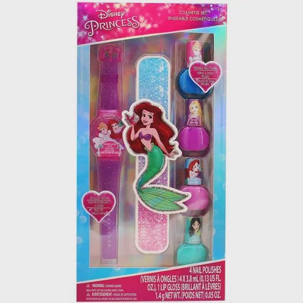 Princess Lip Gloss Watch & Nail Set on card