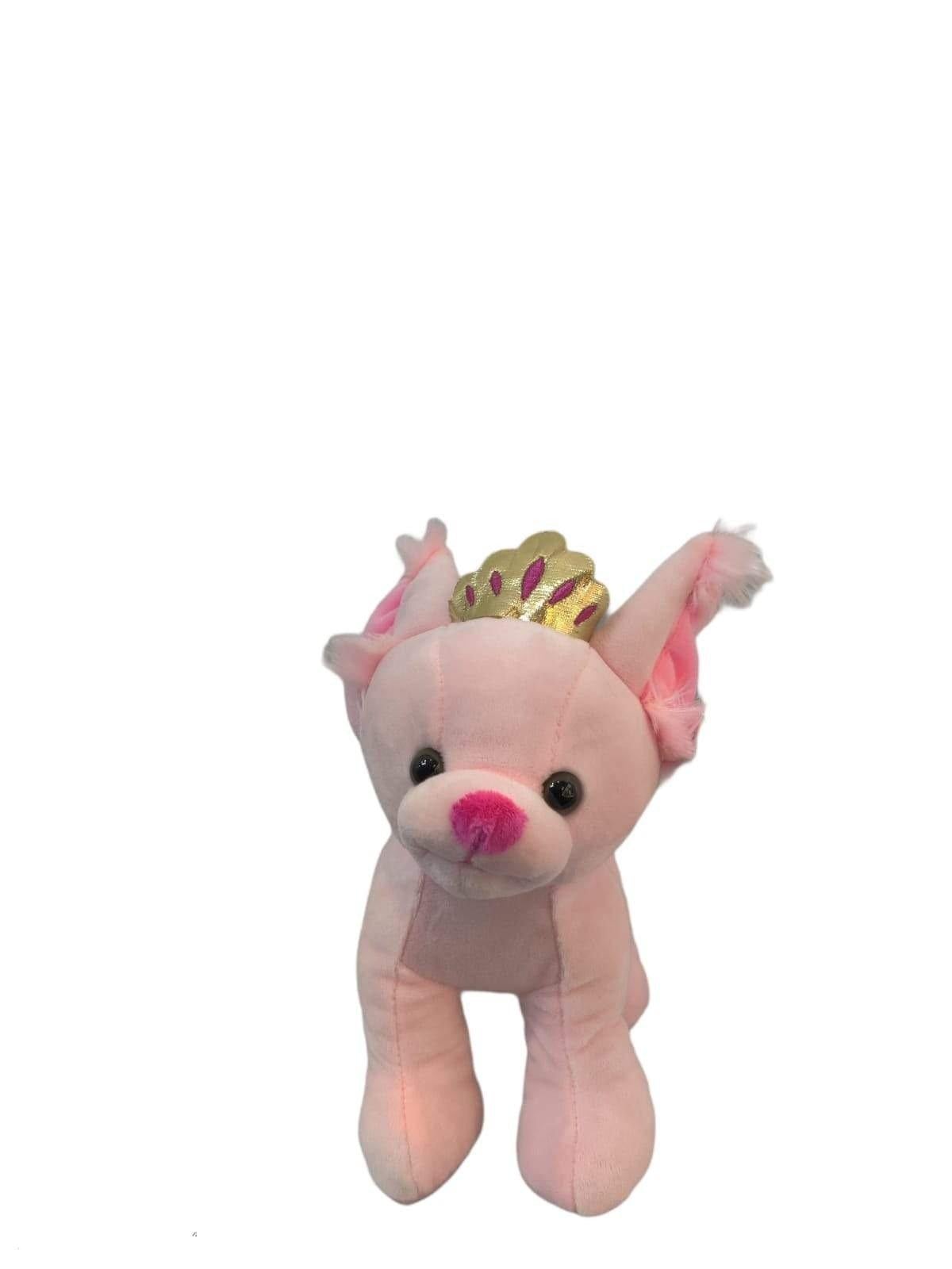 Princess Plush Toy On An Extendable Pink Leash