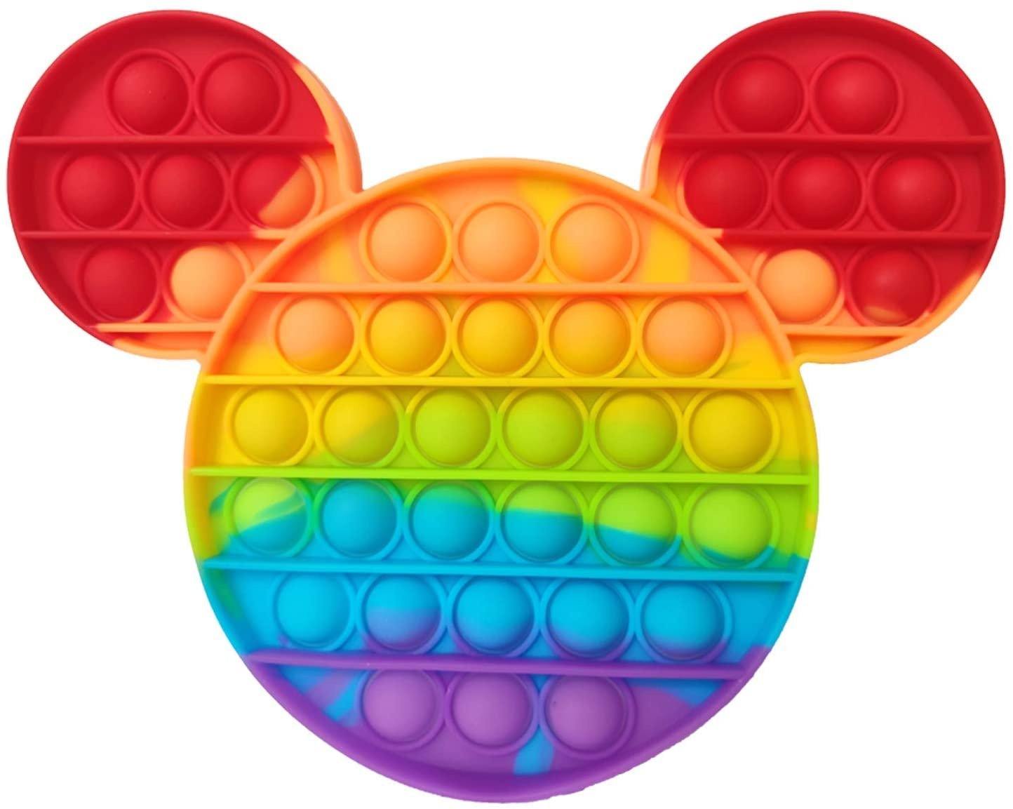 Rainbow Mouse Ears Fidget Pop