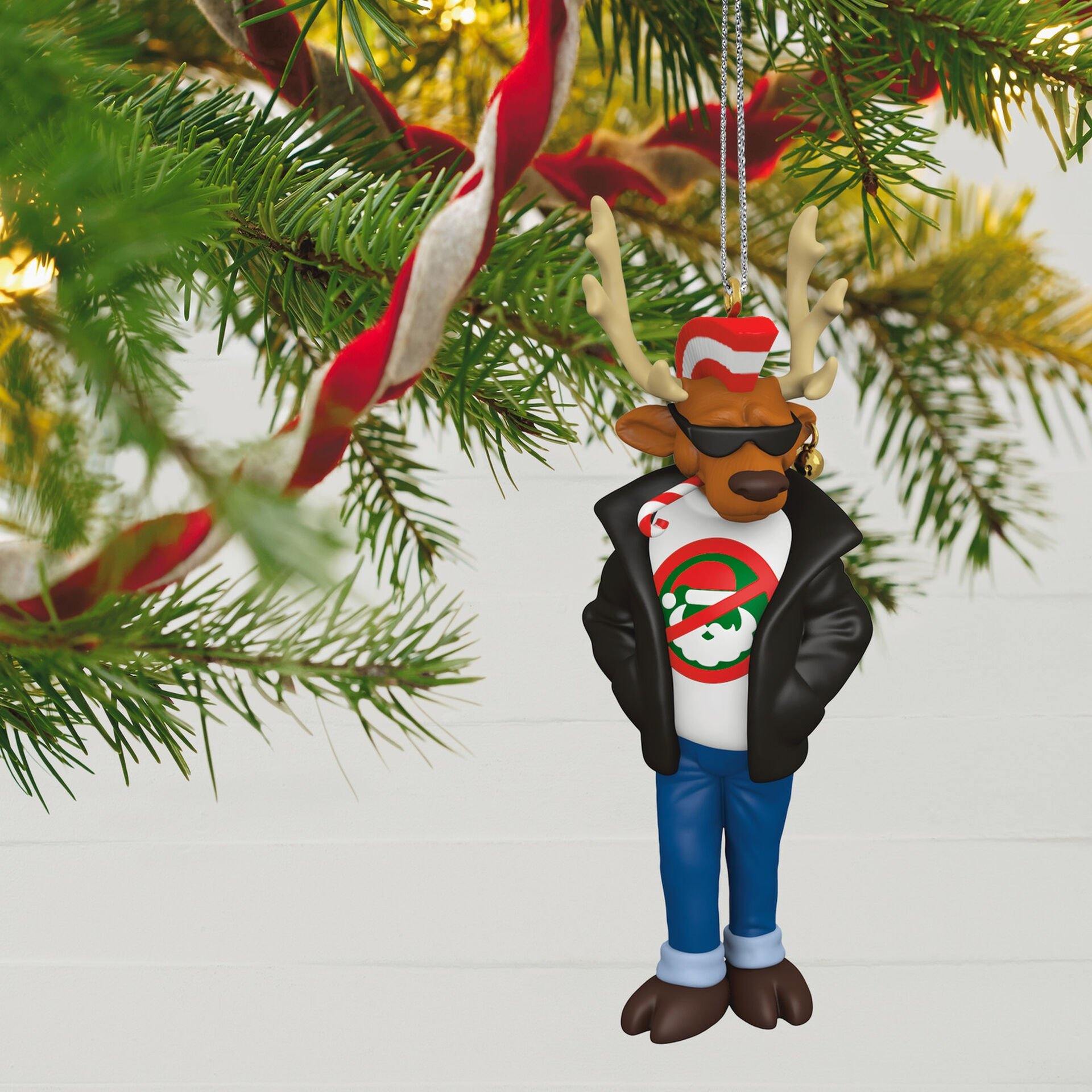 Rebel Reindeer Ornament