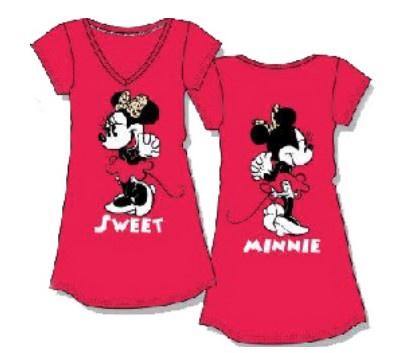 Red Minnie Mouse Dorm Shirt