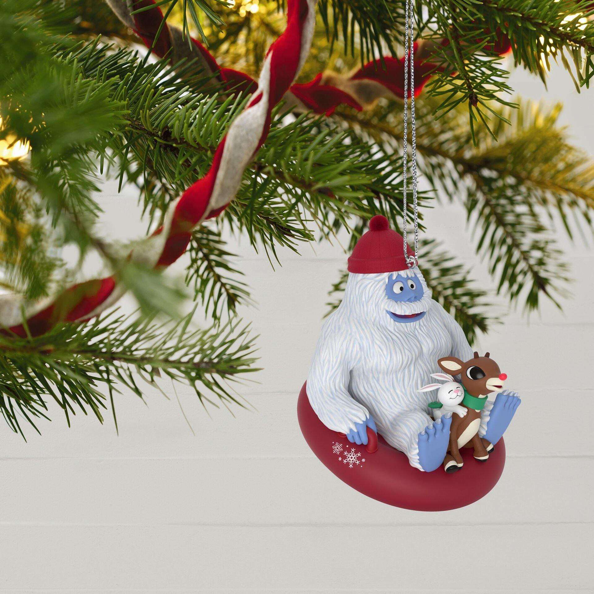 Rudolph the Red-Nosed Reindeer® Sledding Friends Ornament