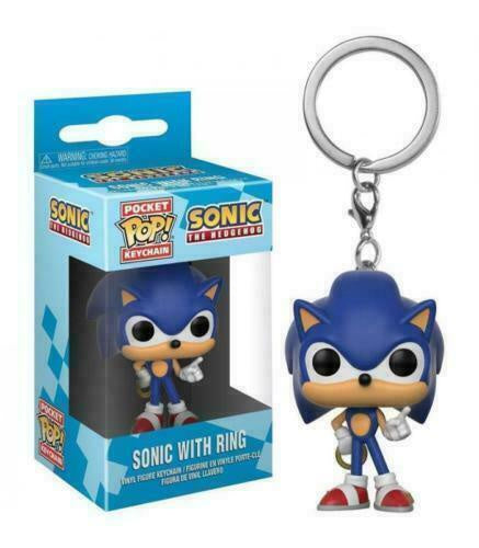 Funko Pocket Pop! Sonic The Hedgehog W/ Ring Keychain